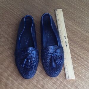 Cole Han Napa Leather Black Loafers 7.5AA